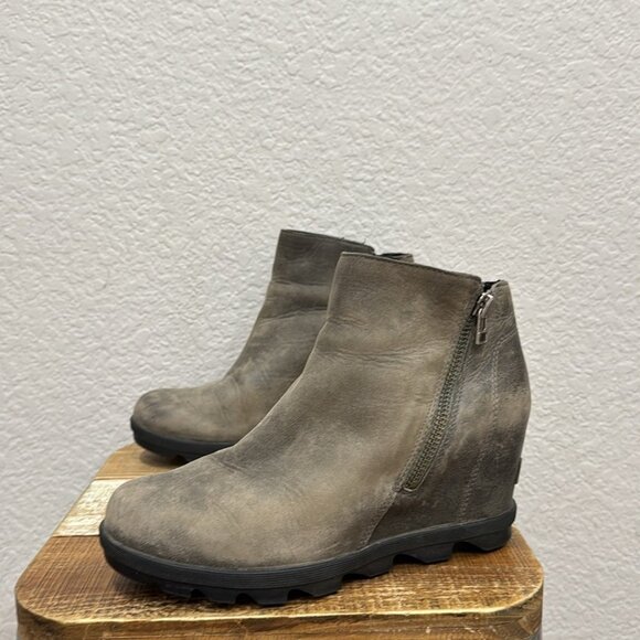 Sorel Joan of Arctic Leather Boots Size 9 - Picture 4 of 9